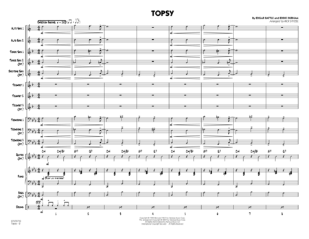 Topsy - Full Score
