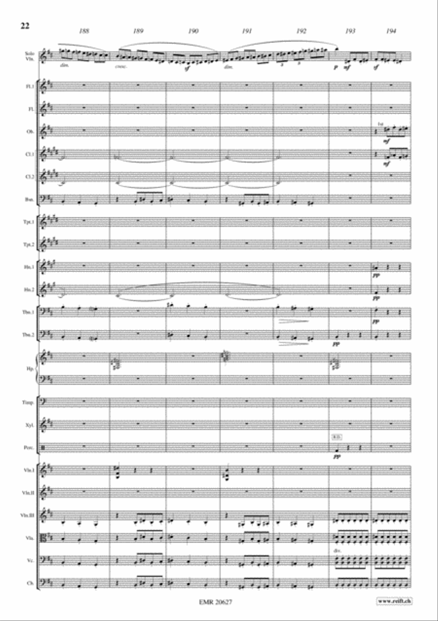 Danse Macabre Danse Macabre Orchestra scores gallery preview page 22