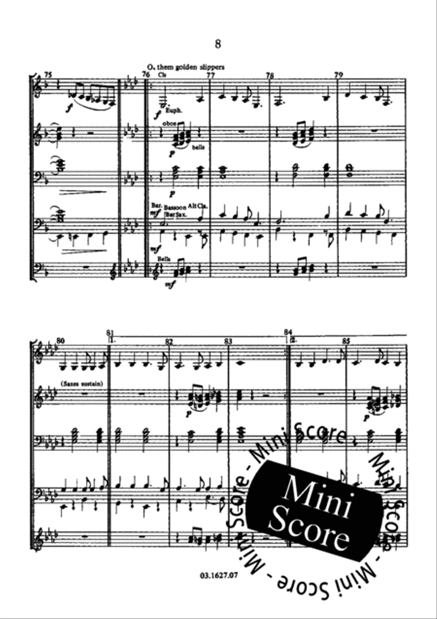 Americana West Concert Band scores gallery preview page 12