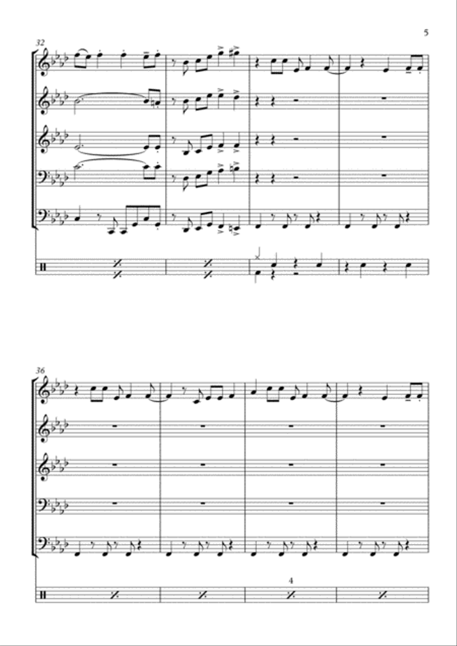 Happy Happy Small Ensemble scores gallery preview page 5