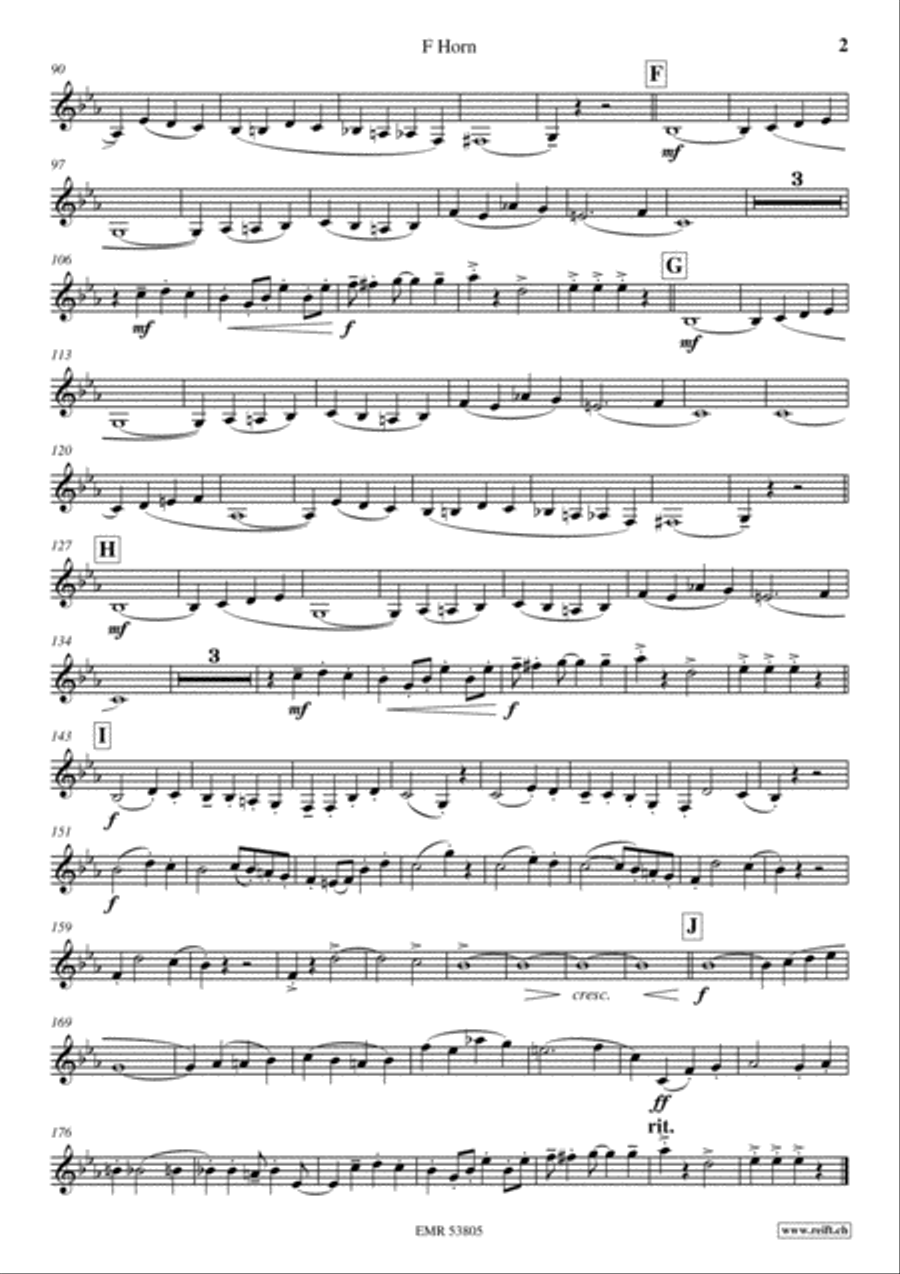 Hoch und Deutschmeister Horn scores gallery preview page 3