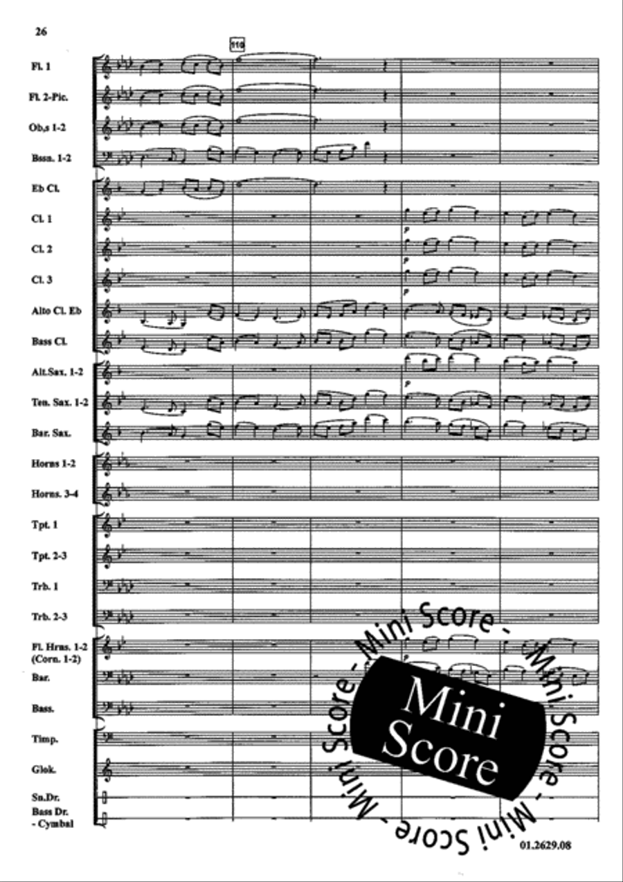 Musica Para Banda Musica Para Banda Concert Band scores gallery preview page 30