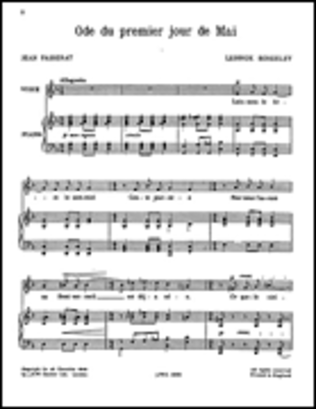 Lennox Berkeley: Ode Du Premier Jour De Mai Op.14 No.2