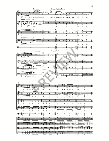 Five Hebrew Love Songs (Conductor's Full Score) image number null