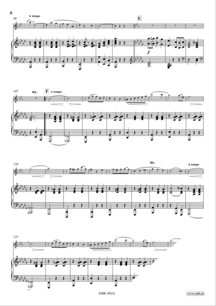 Love's Enchantment Soprano Saxophone scores gallery preview page 6