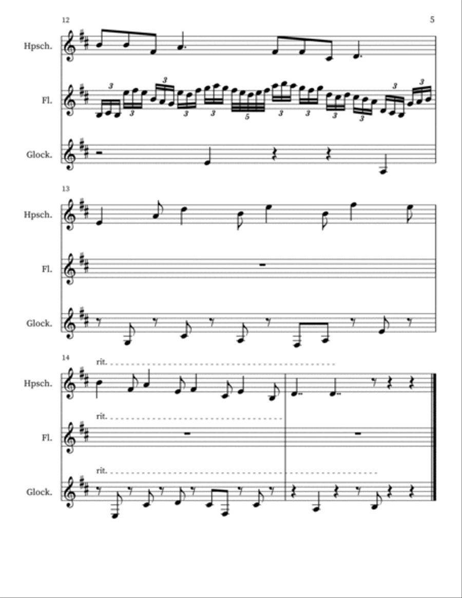 Aahed Small Ensemble scores gallery preview page 5