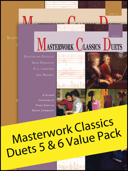 Masterwork Classics Duets, Levels 5 & 6 Value Pack