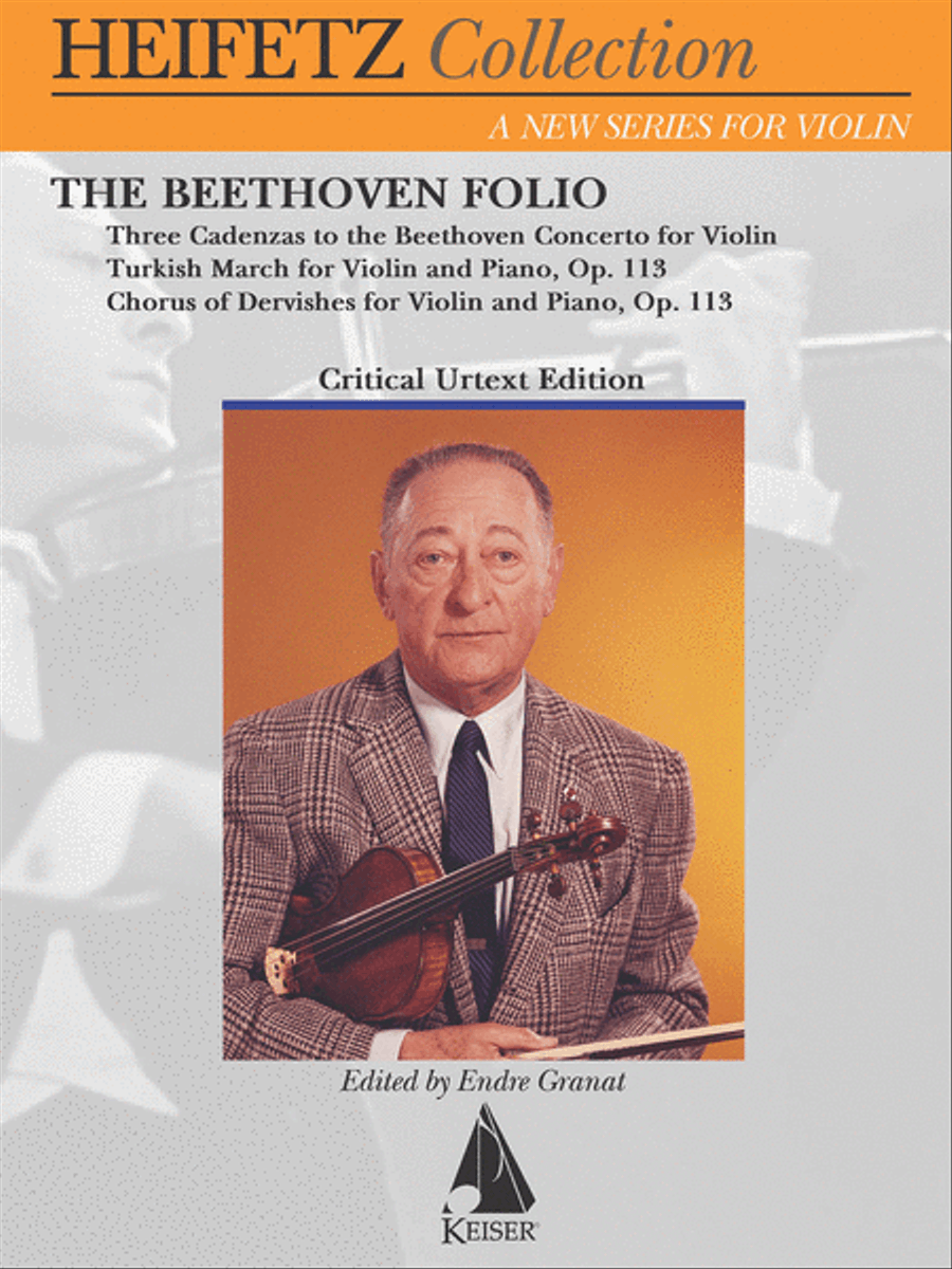 The Beethoven Folio Violin Solo scores gallery preview page 1
