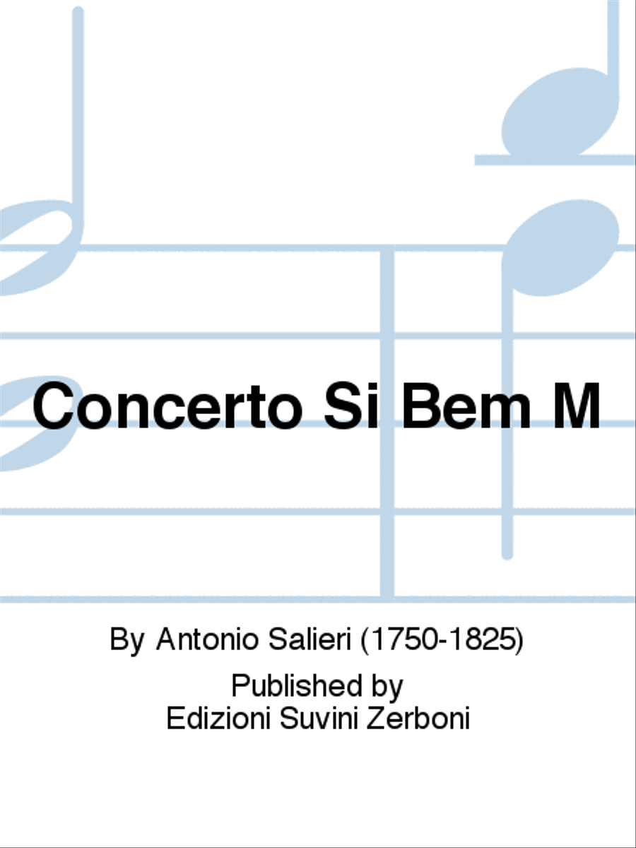 Concerto Si Bem M Concerto Si Bem M Score scores gallery preview page 1