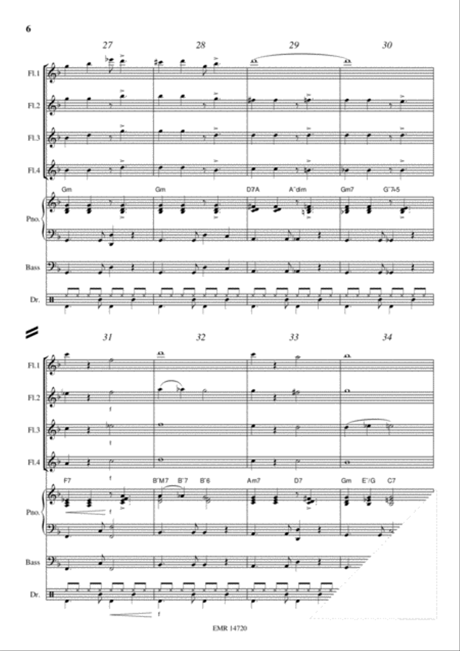 Latino Flute scores gallery preview page 6