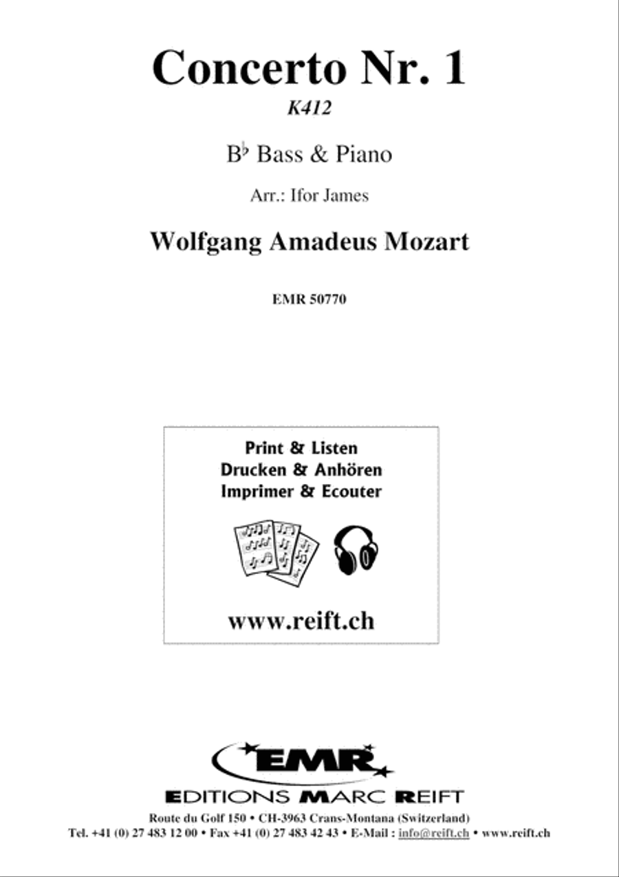 Concerto No. 1 Concerto No. 1 Voice Solo scores gallery preview page 2