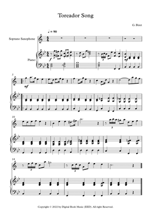 Toreador Song - Georges Bizet (Soprano Sax + Piano)