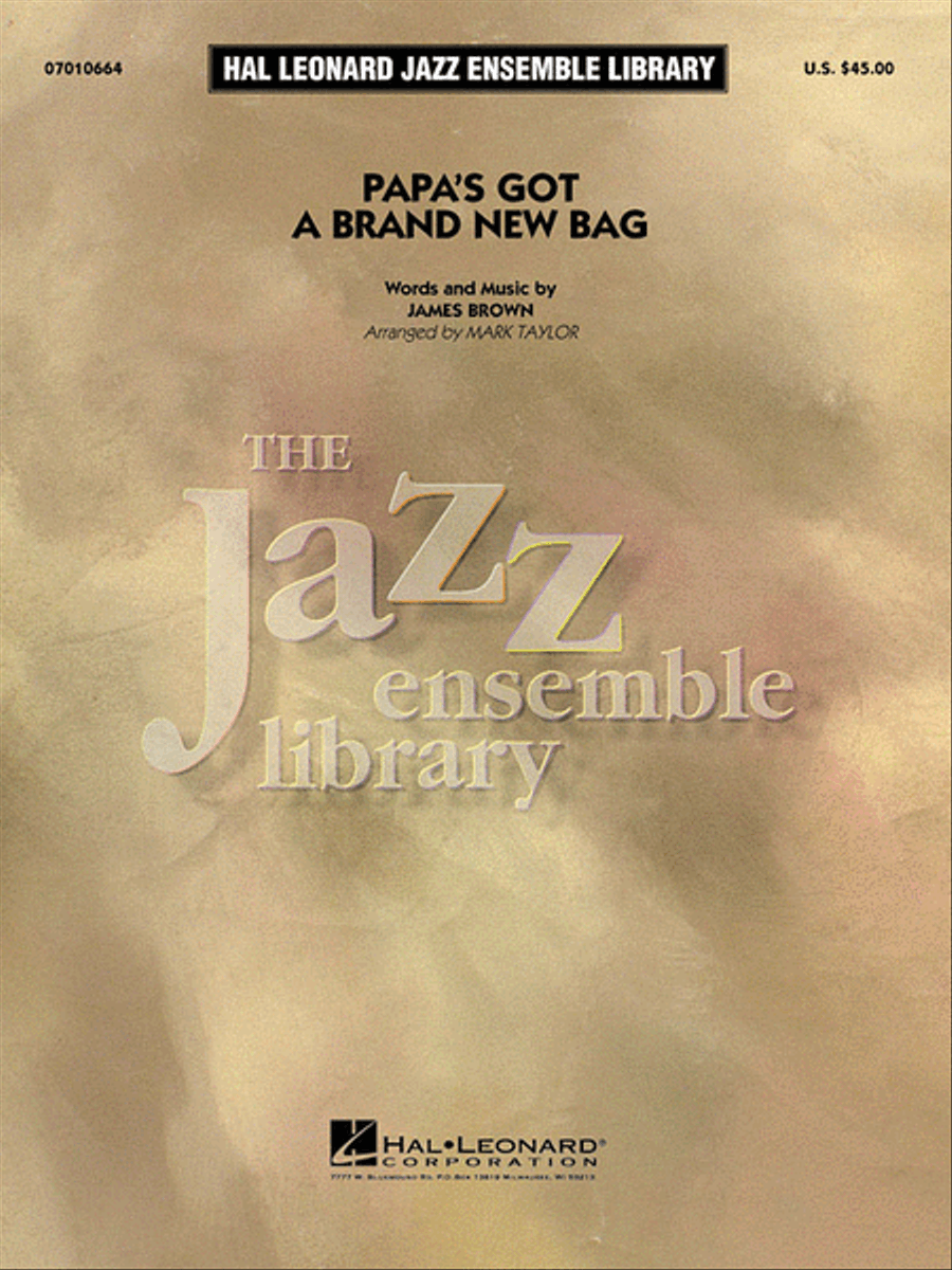 Papa's Got a Brand New Bag Jazz Ensemble scores gallery preview page 1