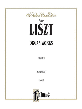 Book cover for Organ Works, Volume 1
