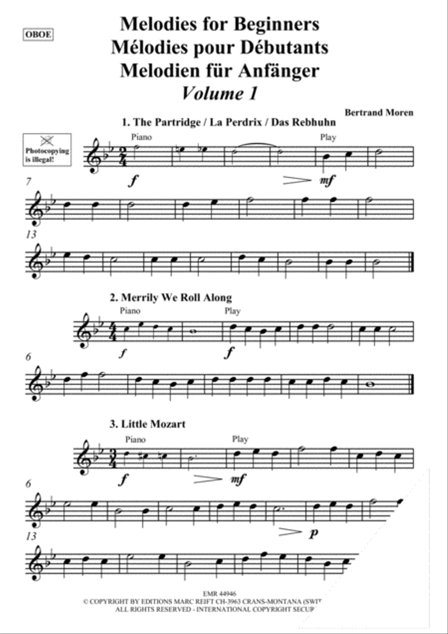 Melodies for Beginners Volume 1 Piano Accompaniment scores gallery preview page 5