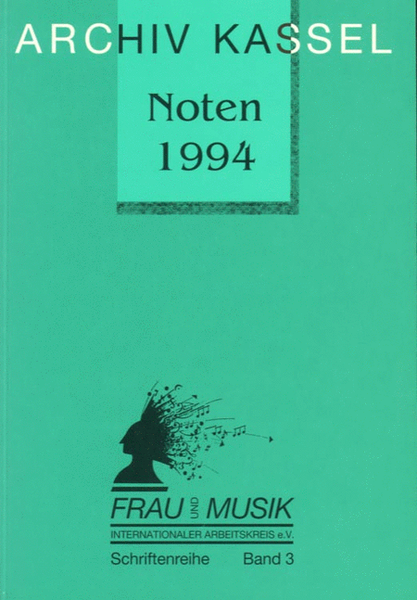 Archiv Kassel Noten 1994. Erganzungsband mit uber 2.000 neuen Titeln