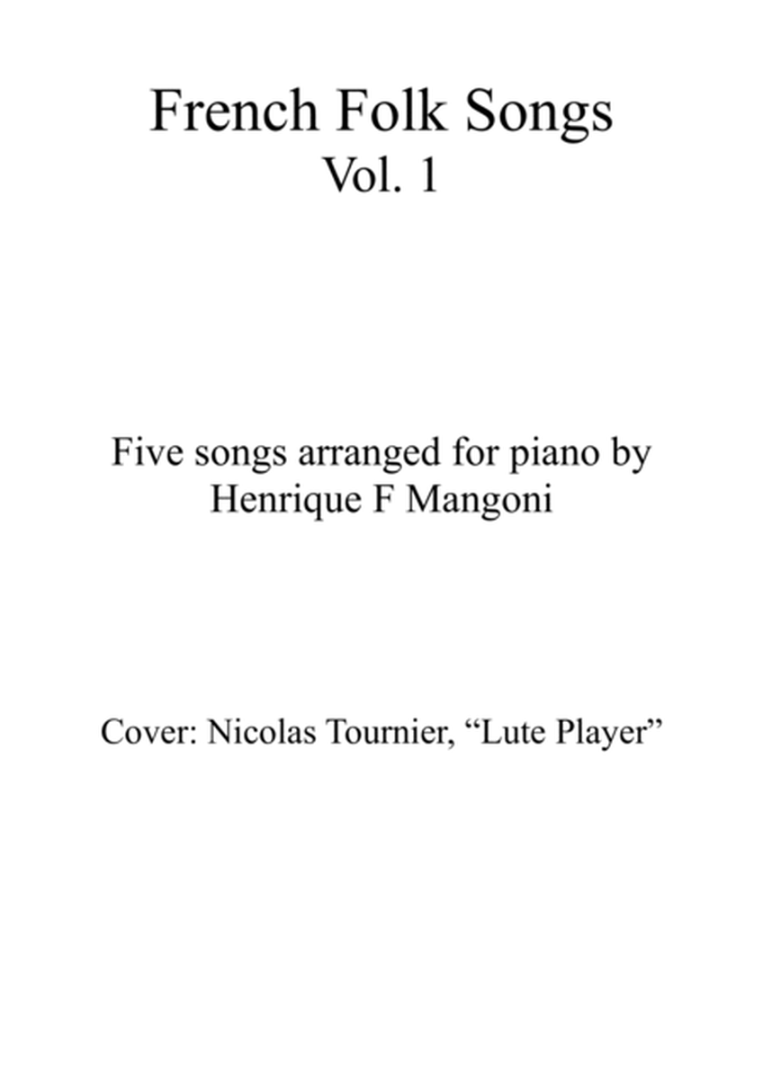 French Folk Songs - Vol. 1 (piano) image number null