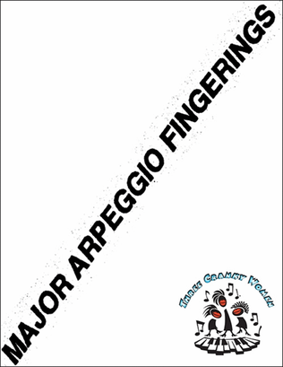 Book cover for Arpeggio Fingering Chart