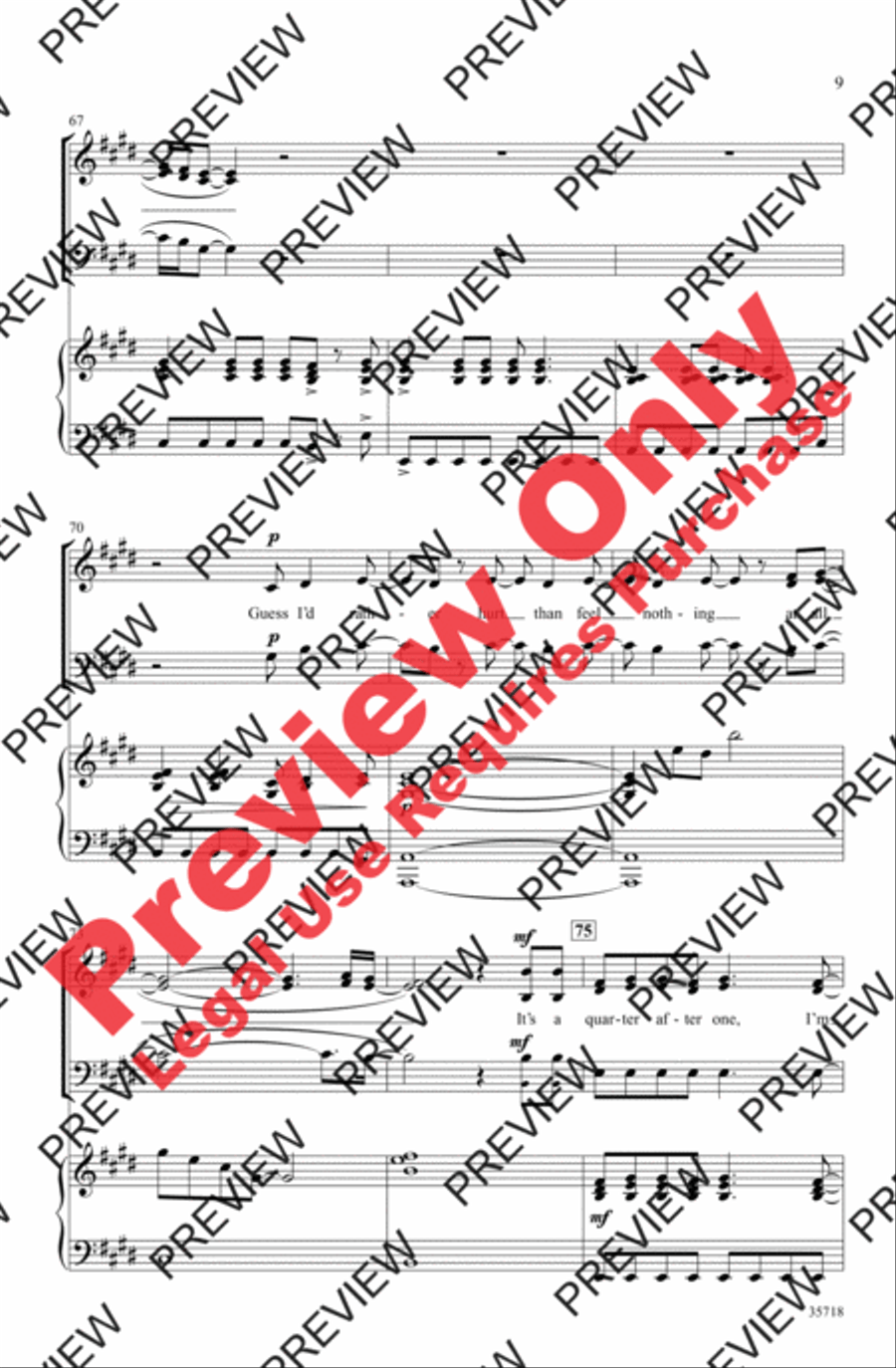 Need You Now Need You Now 3-Part scores gallery preview page 9