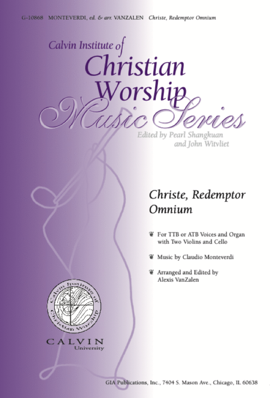 Christe, Redemptor Omnium - Instrument edition Cello scores gallery preview page 1