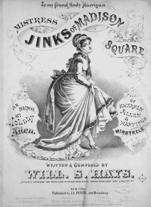 Mistress Jinks of Madison Square. Mistress Jinks--Wife of Capt. Jinks