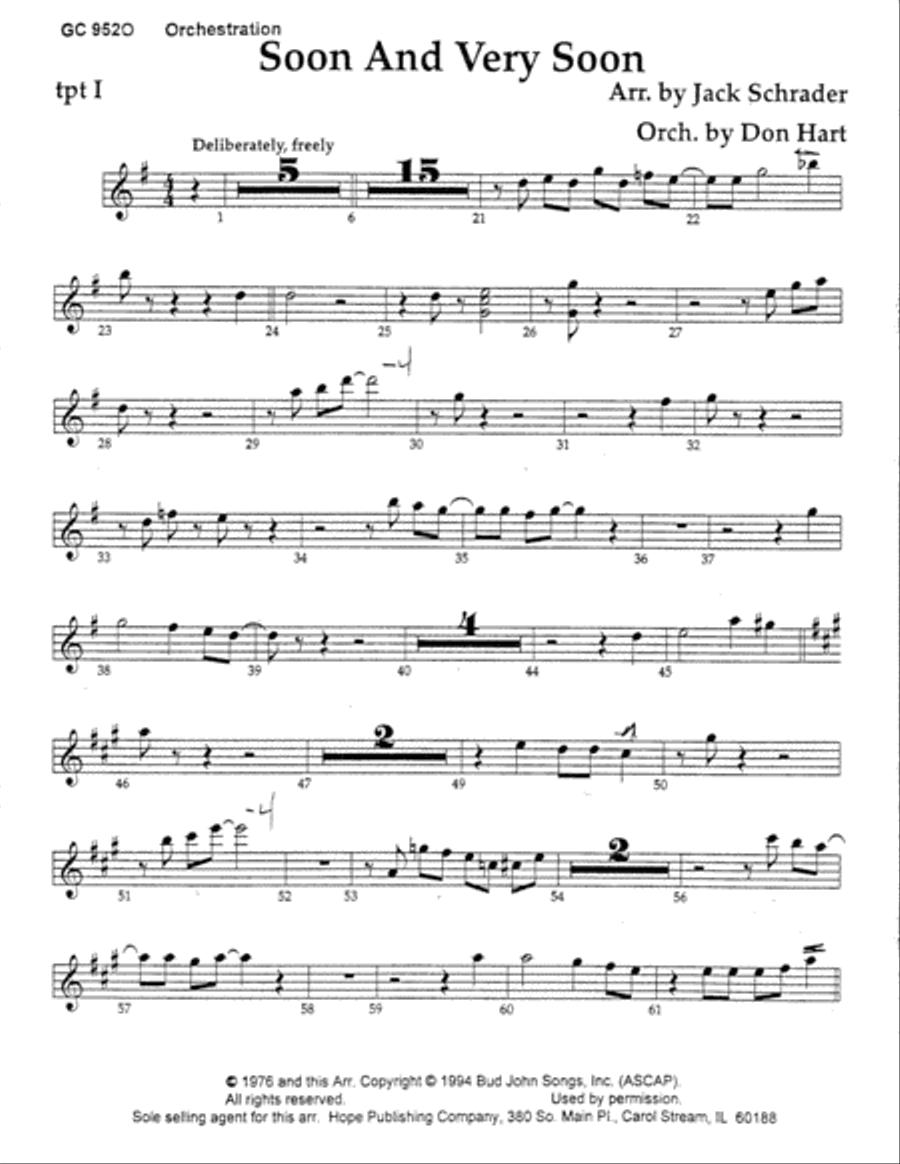 Soon and Very Soon Soon and Very Soon Choir scores gallery preview page 21