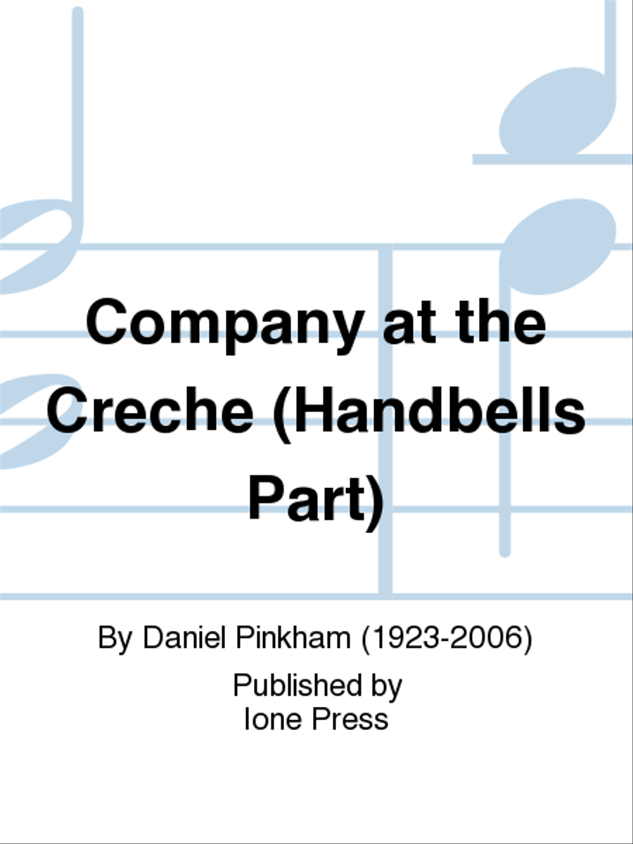 Company at the Creche (Handbells Part) Choir scores gallery preview page 1