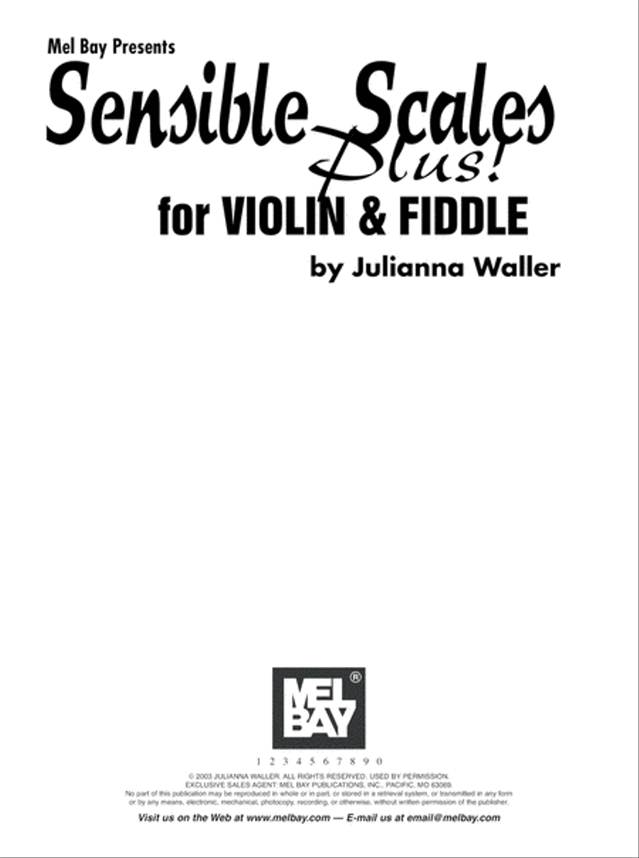 Sensible Scales Plus! Violin scores gallery preview page 2