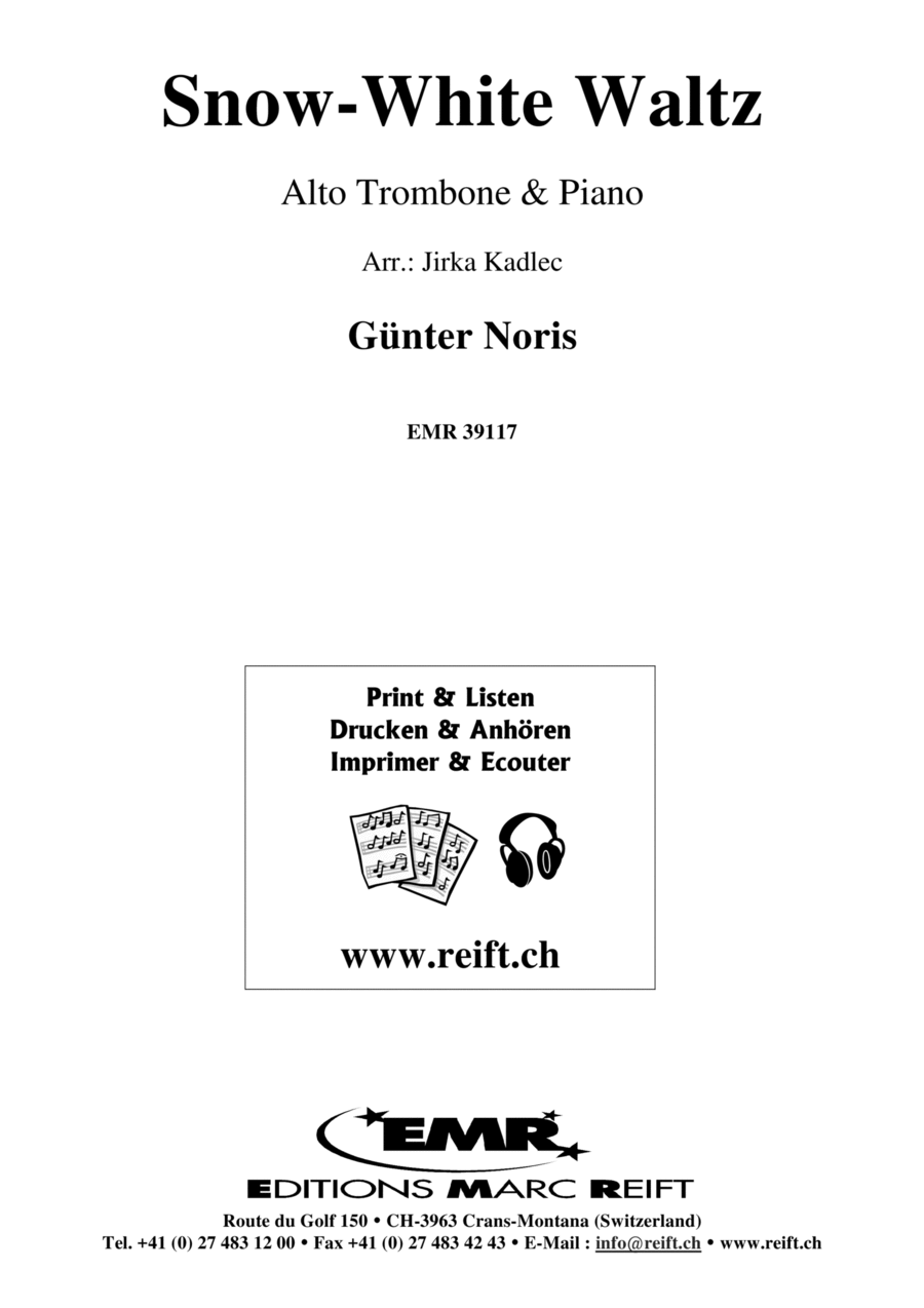 Snow-White Waltz Snow-White Waltz Piano Accompaniment scores gallery preview page 1