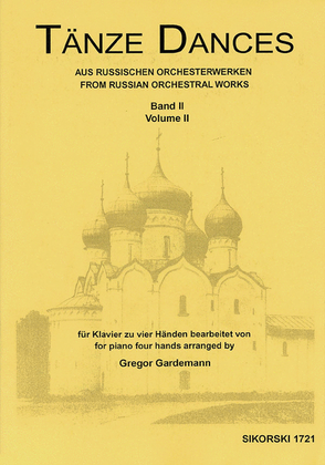 Book cover for Dances From Russian Orchestral Works Volume 2
