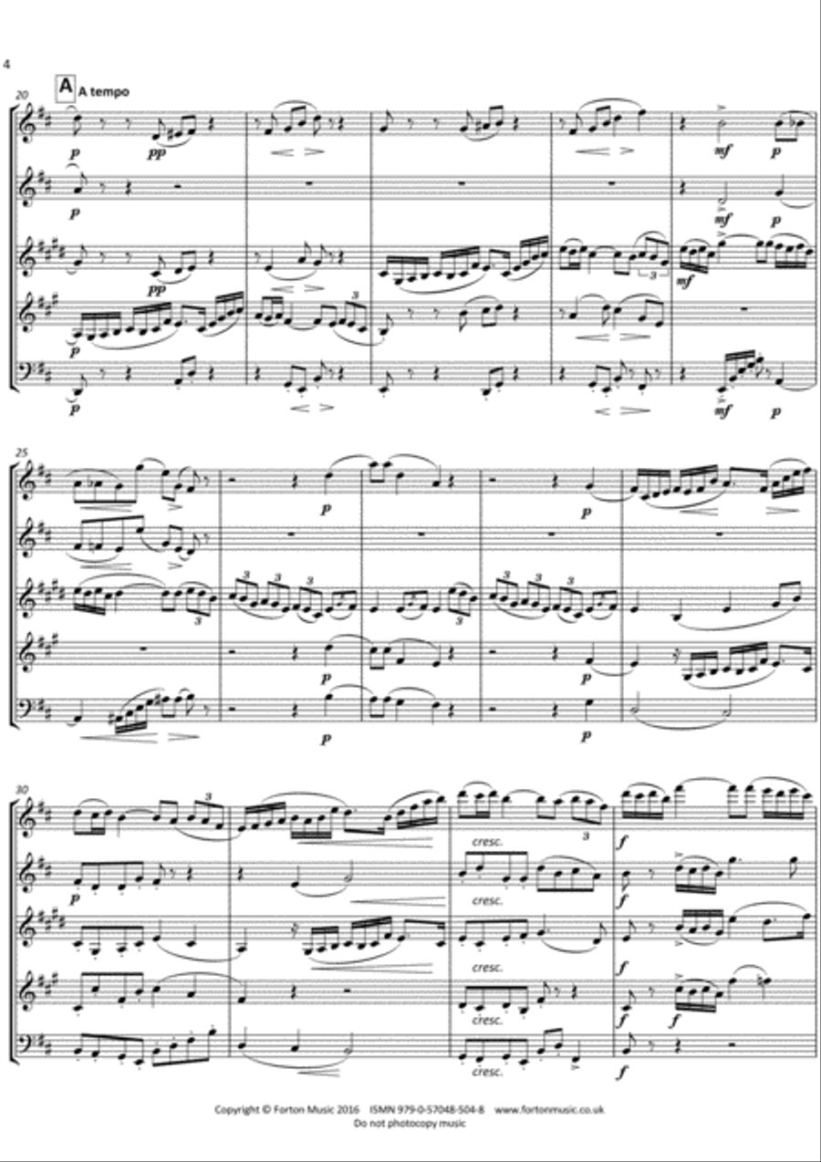 The Londonderry Air Bassoon scores gallery preview page 4
