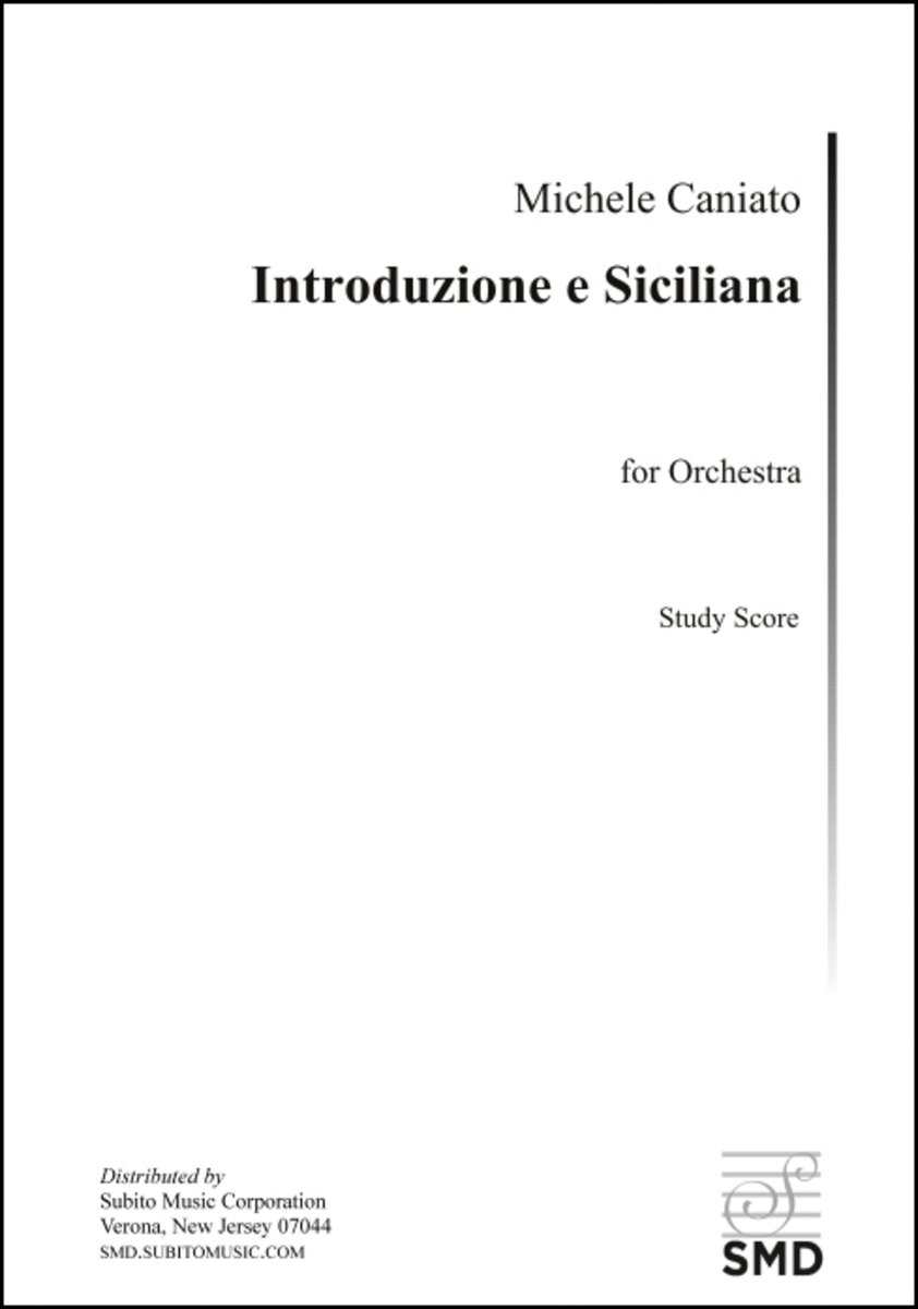 Introduzione e Siciliana