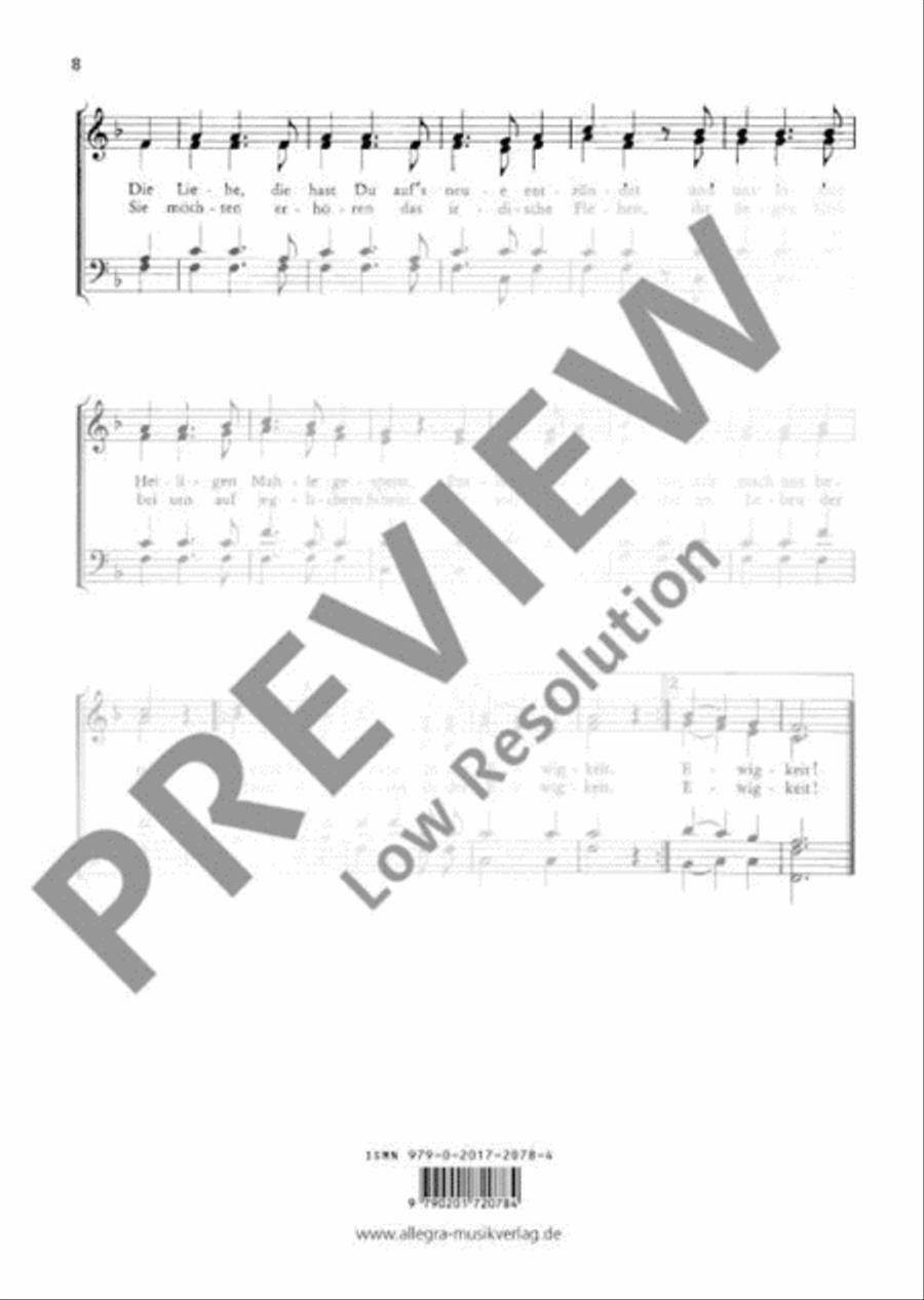 Deutsche Bauernmesse Deutsche Bauernmesse Mixed Choir scores gallery preview page 9