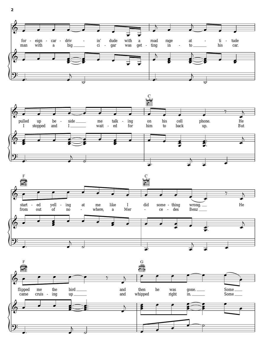 Some Beach Acoustic Guitar scores gallery preview page 2