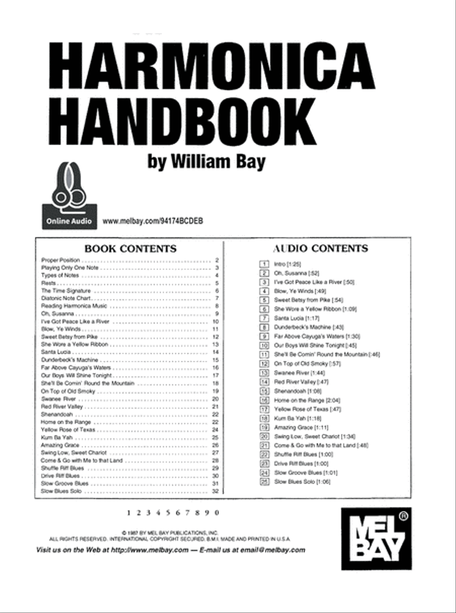 Harmonica Handbook Harmonica Handbook Harmonica scores gallery preview page 2