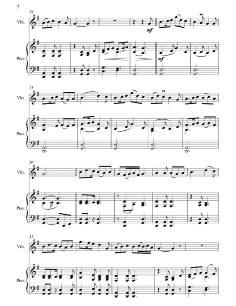 O, How I Love Jesus Violin Solo scores gallery preview page 3