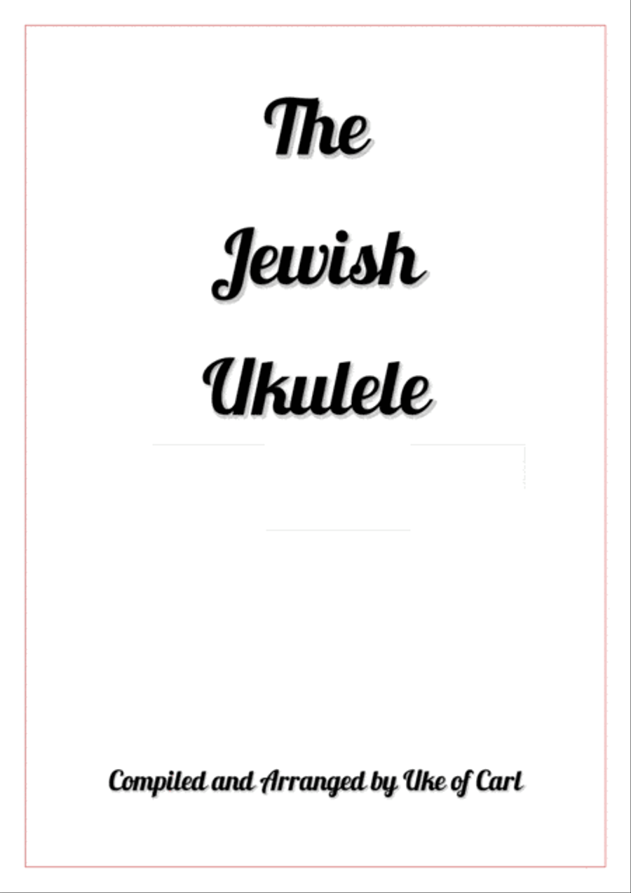 The Jewish Ukulele - 10 Traditional Pieces Ukulele scores gallery preview page 2