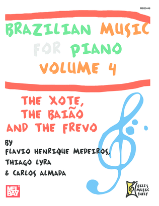 Book cover for Brazilian Music for Piano, Volume 4