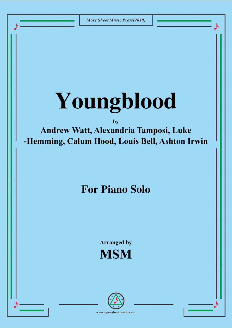 Seeing Red Piano Solo scores gallery preview page 1