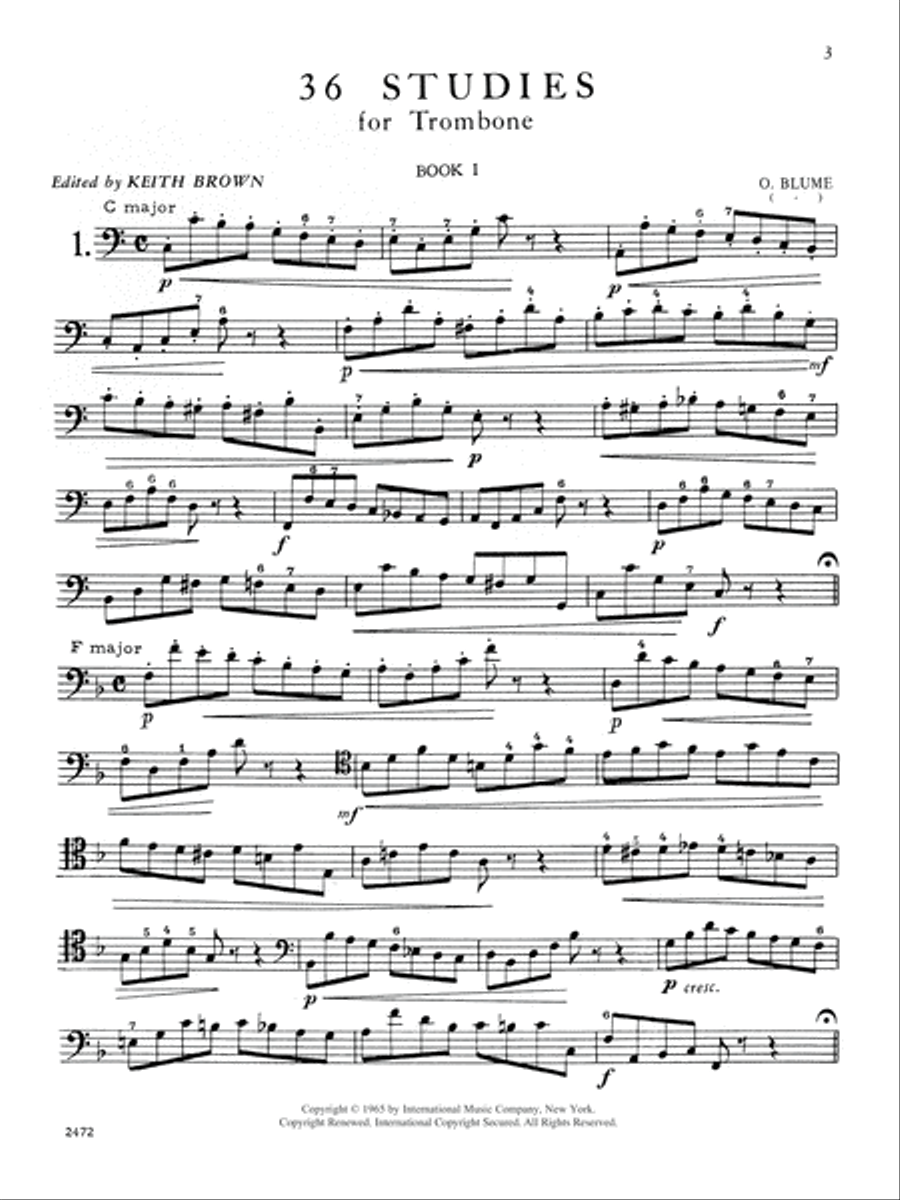36 Studies: Volume I
