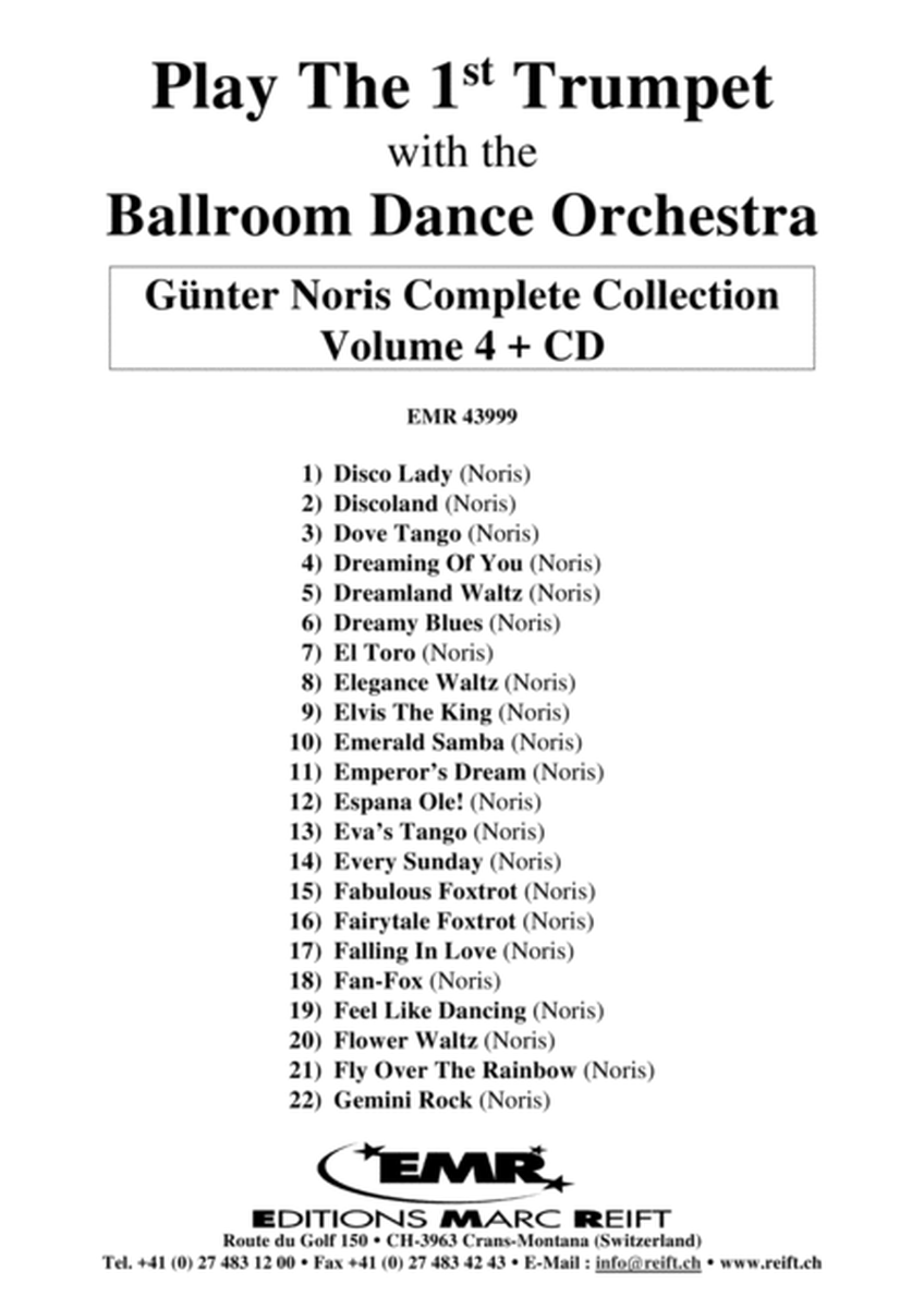 Play The 1st Trumpet With The Ballroom Dance Orchestra Vol. 4 image number null