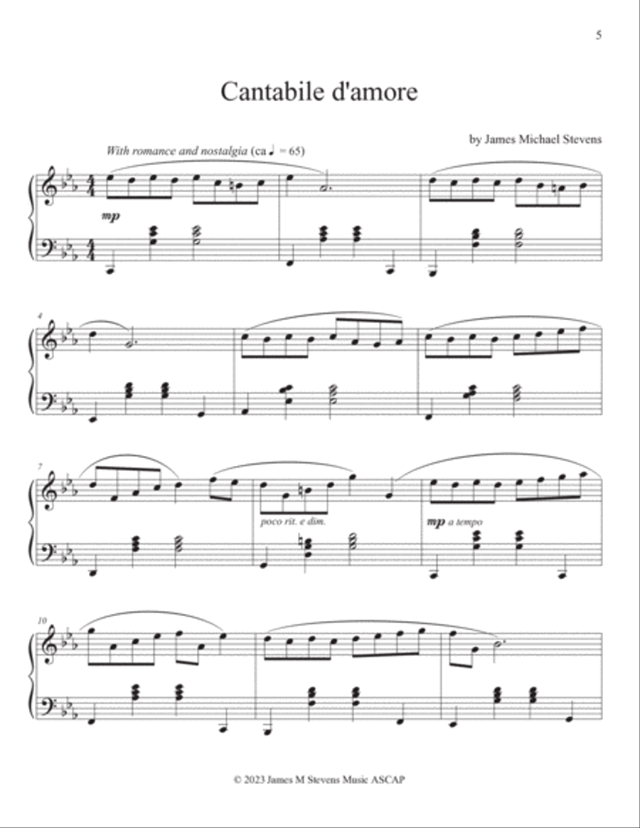 Many the Moods Piano Book Piano Solo scores gallery preview page 5