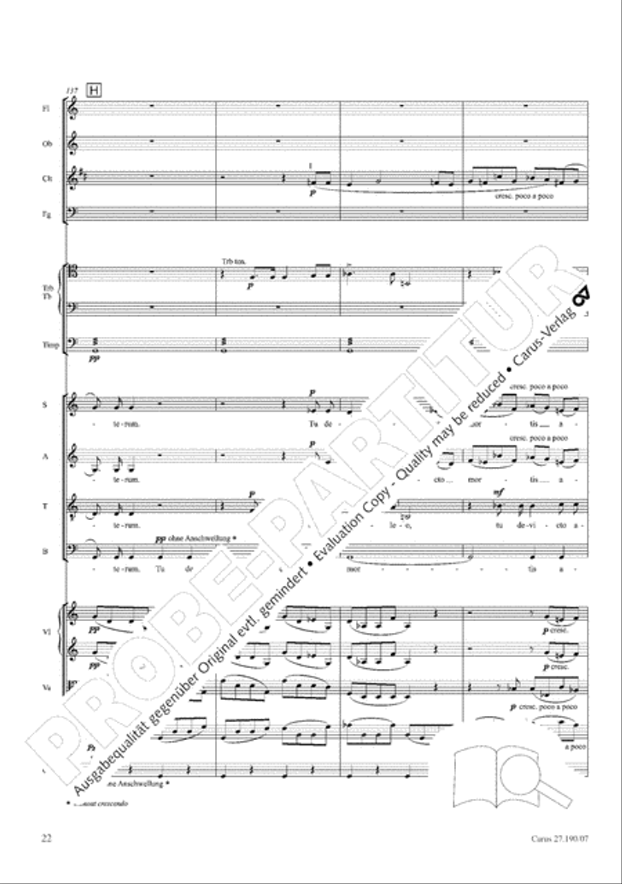 Te Deum 4-Part scores gallery preview page 30