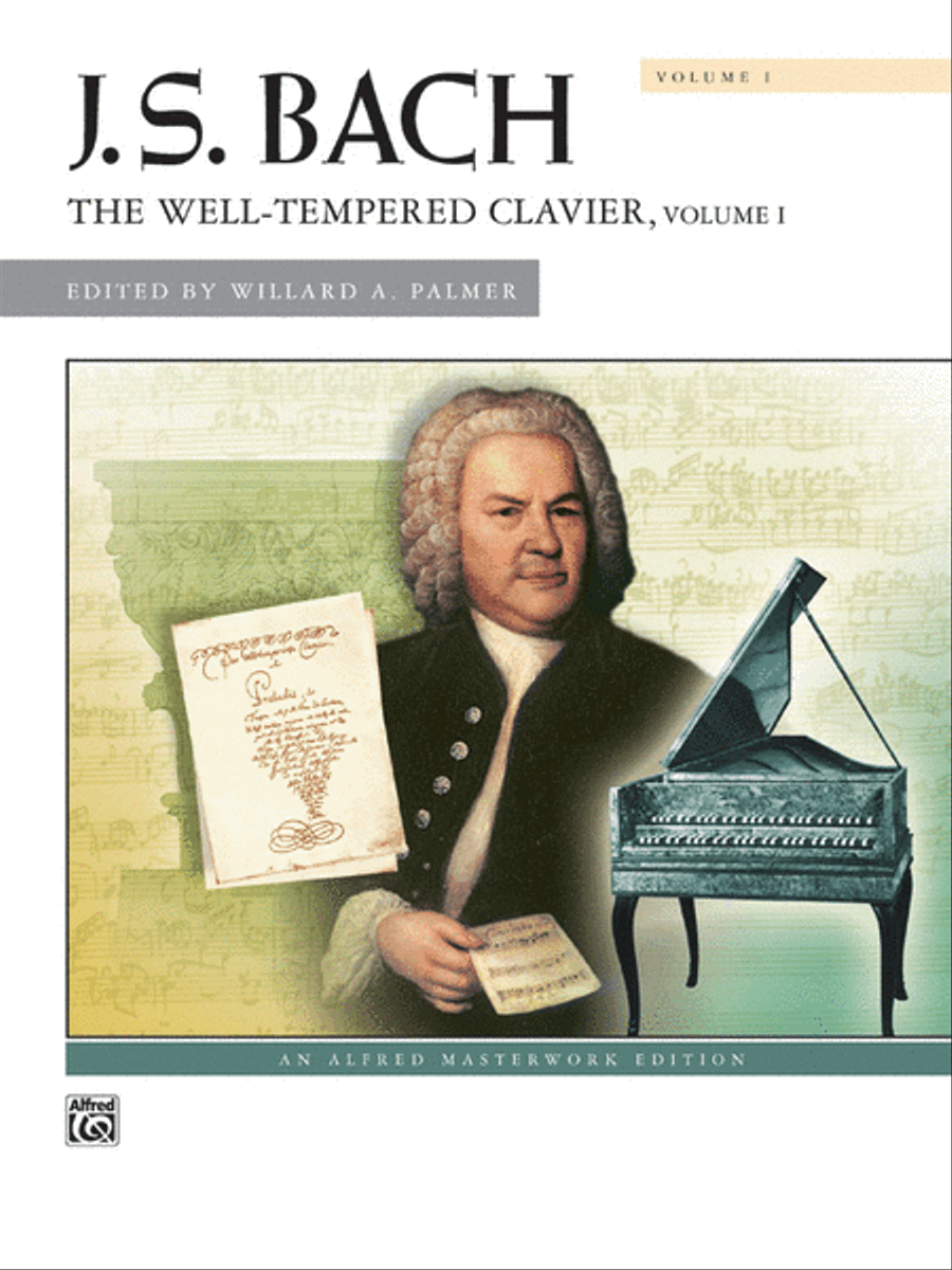 Bach -- The Well-Tempered Clavier, Volume 1 Piano Solo scores gallery preview page 1