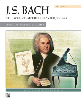 Book cover for Bach -- The Well-Tempered Clavier, Volume 1