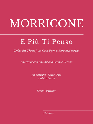 Book cover for E Piu Ti Penso - Score Only