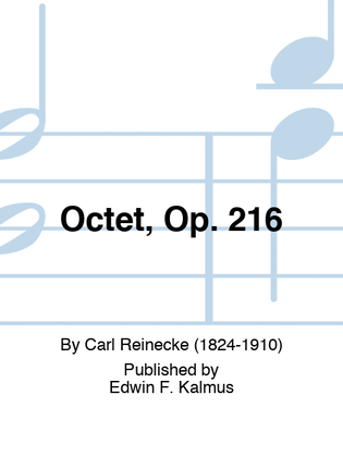 Book cover for Octet, Op. 216