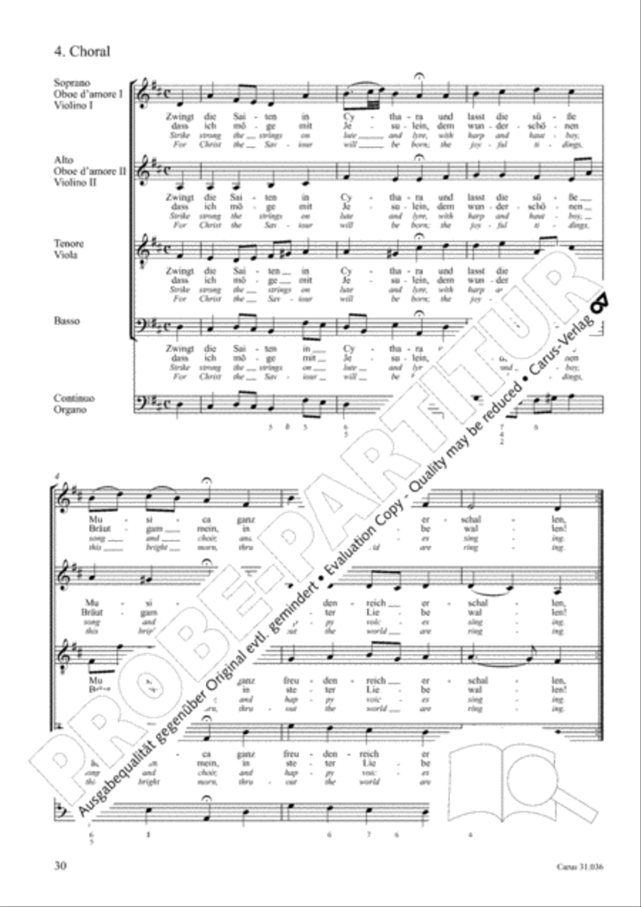 Up joyous raise your song (Schwingt freudig euch empor) 4-Part scores gallery preview page 31