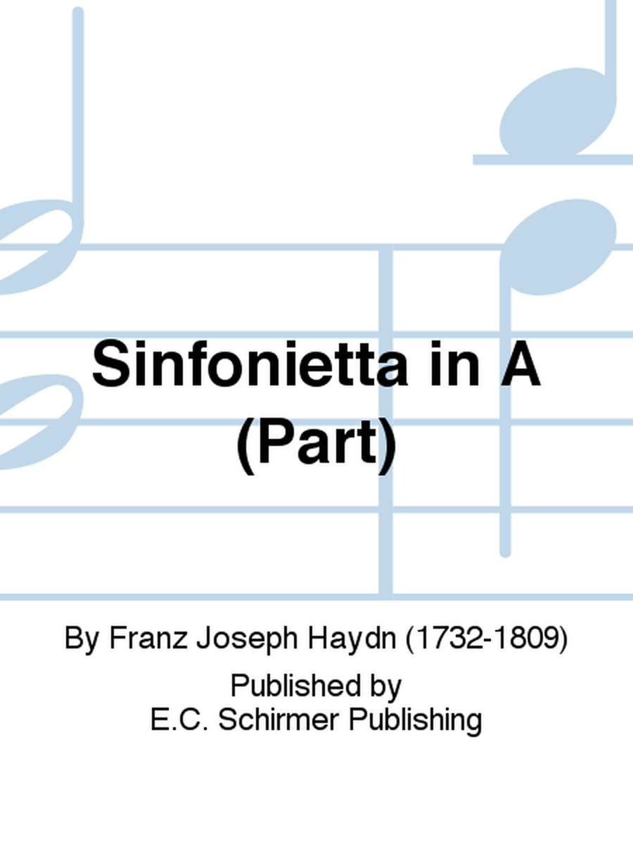 Sinfonietta in A (Violin II Part)