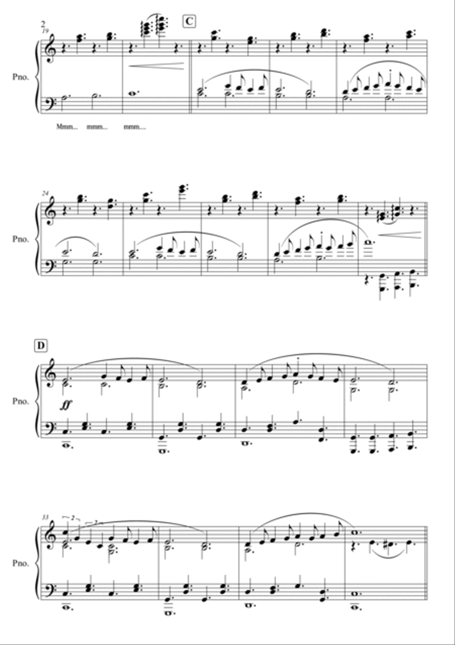 In The Night Garden Piano, Vocal, Guitar scores gallery preview page 2